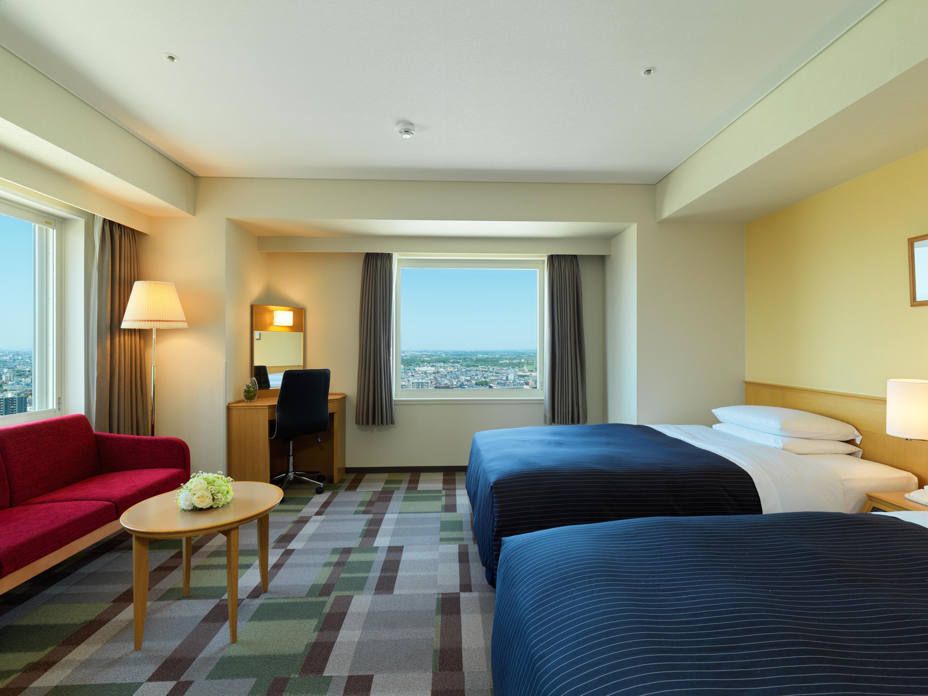 Hotel Emisia Sapporo Exterior photo Deluxe twin room